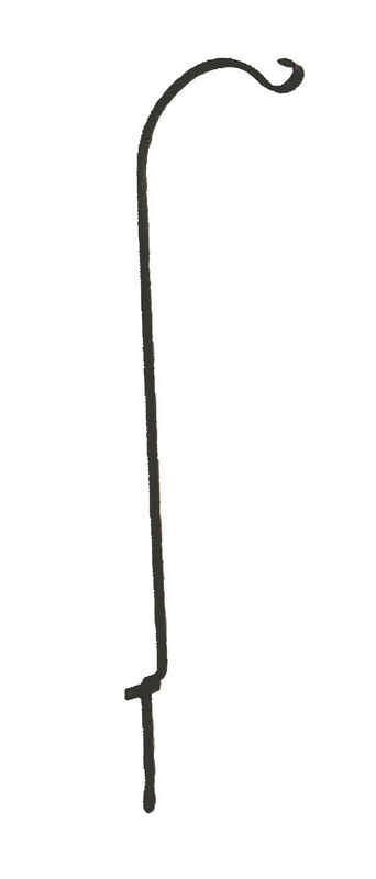 Fence And Deck Hook 36 Inch Black