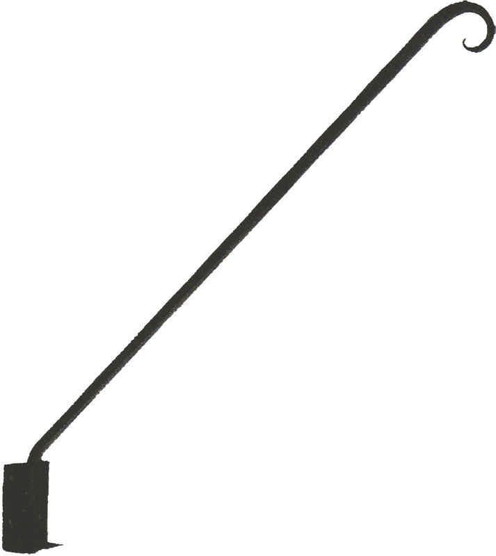 Swivel Hanger 22in Black