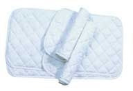 Quilted horse Leg Wrap Assorted White