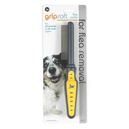 JW Pet GripSoft Pet Flea Comb