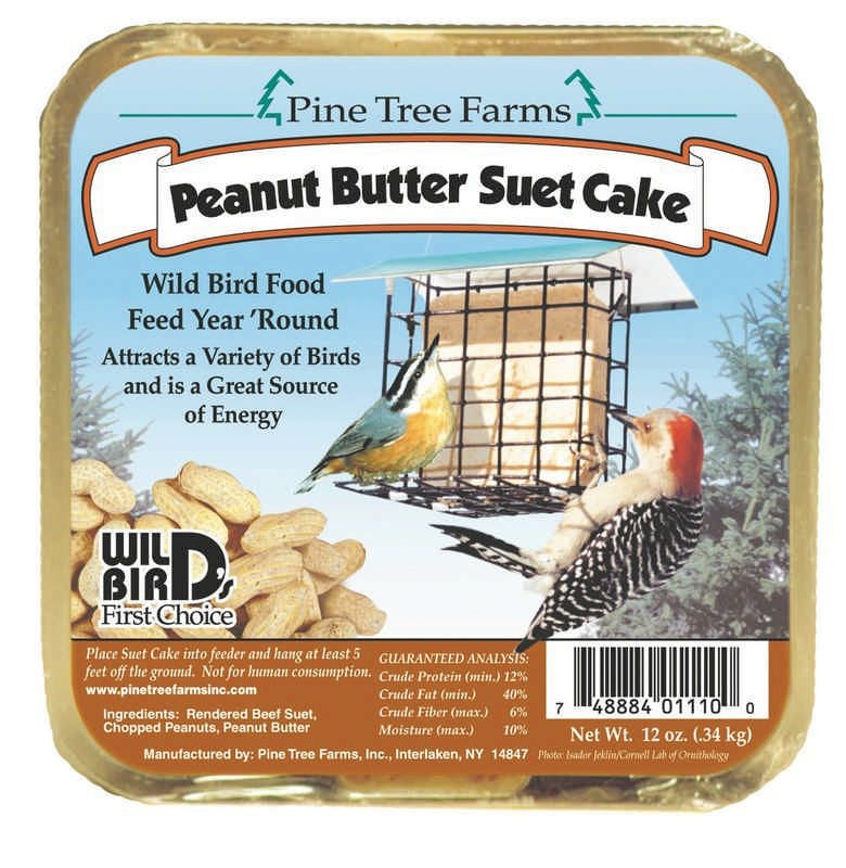 Peanut Butter Suet Cake 12oz Peanut Butter