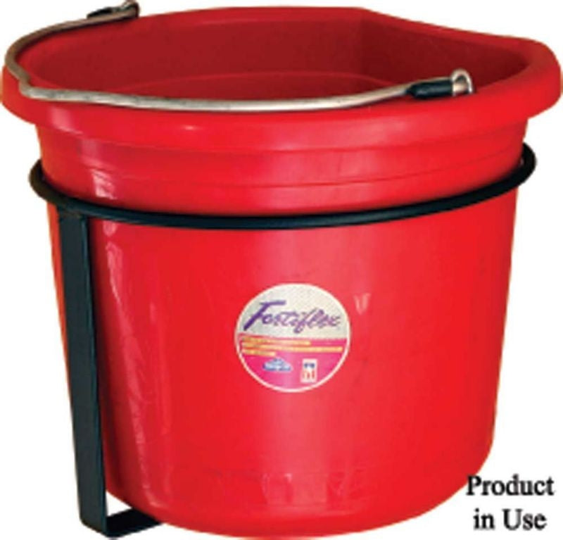 Wall Mount Pail Holder 5gal Black