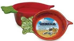 Small Animal Bowl Vege-T Radish Orange