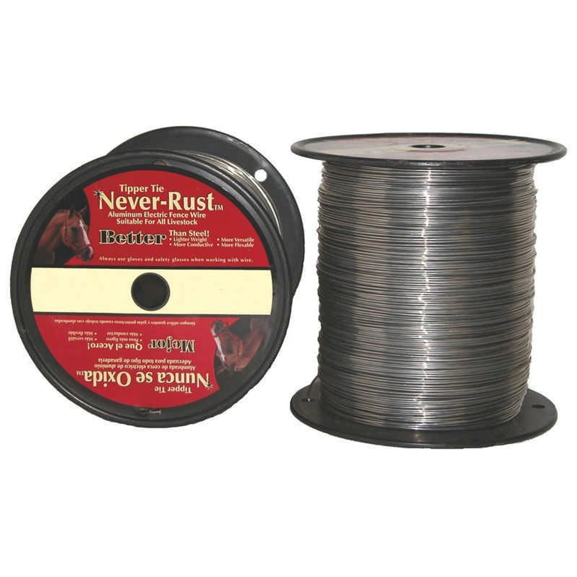 Dare Never Rust Aluminum Wire 14Ga X 1/4Mi Silver