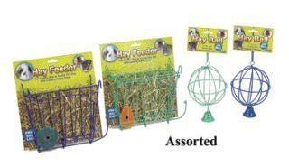 Hay Ball With Bell 4 diameter 8.5 long Assorted