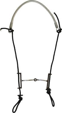 Antique Sliding Gag Square Snaffle Bit 5.125