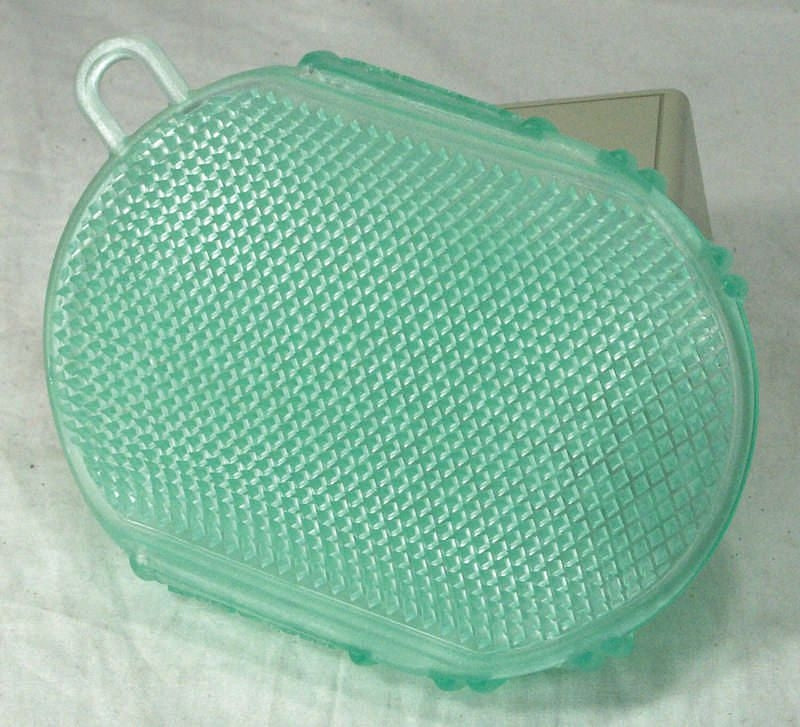Gel Horse Scrubbies 6in Blue