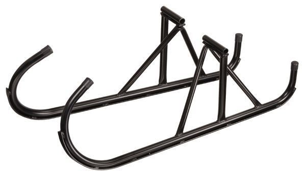 Black Sleigh Runners Black
