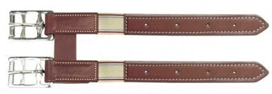 Ovation Girth Extender with Elastic Brown