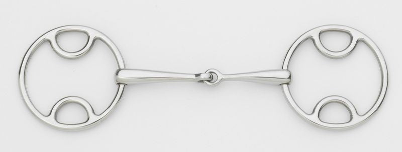 Centaur Stainless Steel Loop Ring Gag Bit