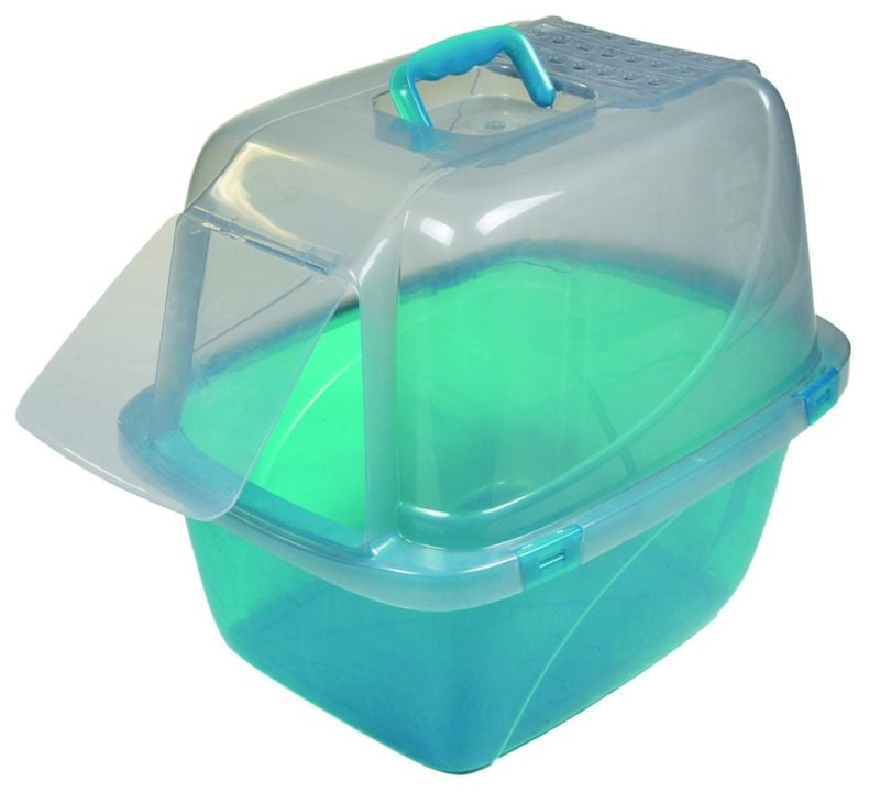 Enclosed Translucent Cat Pan LG