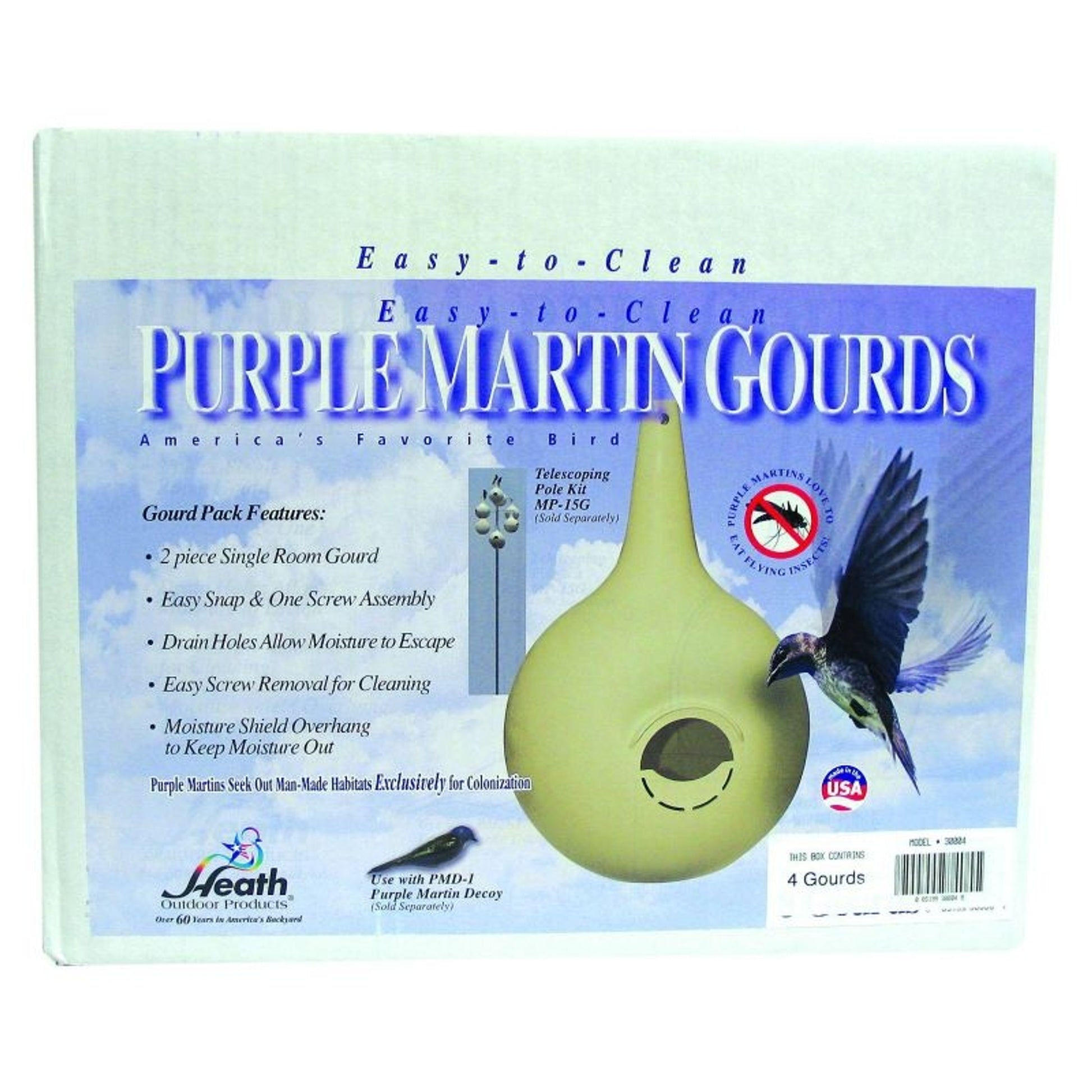Heath 2PC Gourd House 4Pk