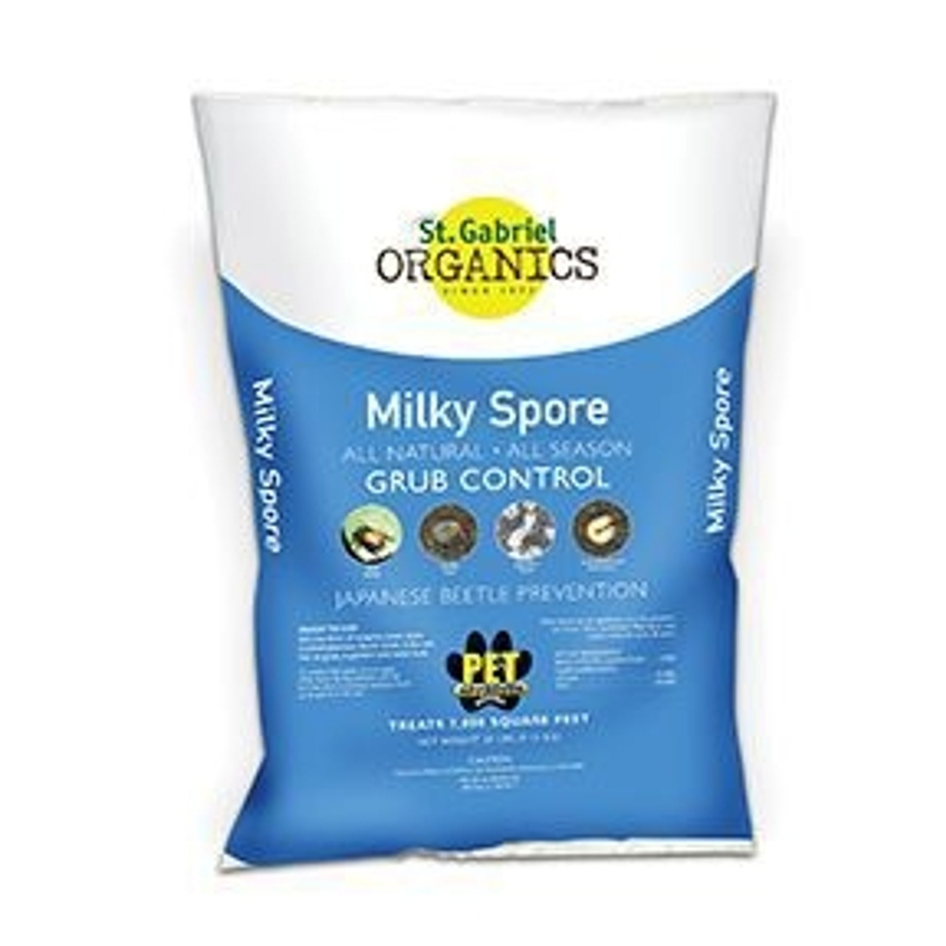 St. Gabriel Organics Milky Spore Spreader Mix 20lb