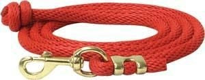 Abetta Round Nylon Lead With Brass Snap 5/8 x10ft Blk
