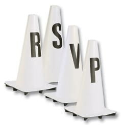 Davis Dressage Cones Set Of 4 White