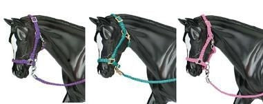 Breyer - Nylon Halters Hot Colored 3-Pc Assortmen