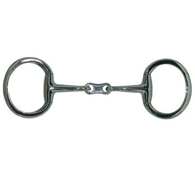 Coronet French Link Flat Ring Eggbutt Snaffle Bit
