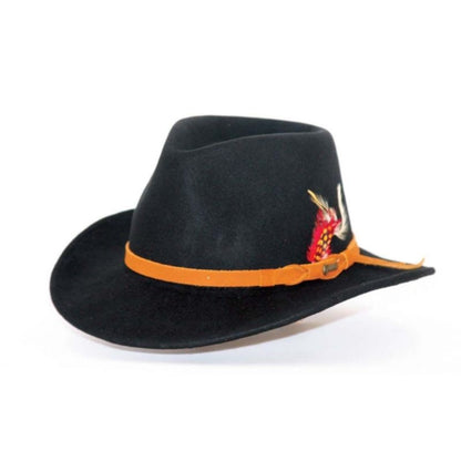 Outback Tassy Crushers Randwick Hat Large Black