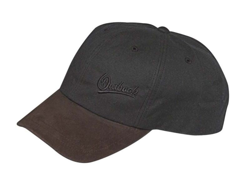 Outback Trading Aussie Slugger Cap Black