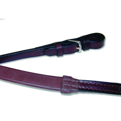 Nunn Finer Eventa Rein 5/8IN x 60IN Blk/Zinc