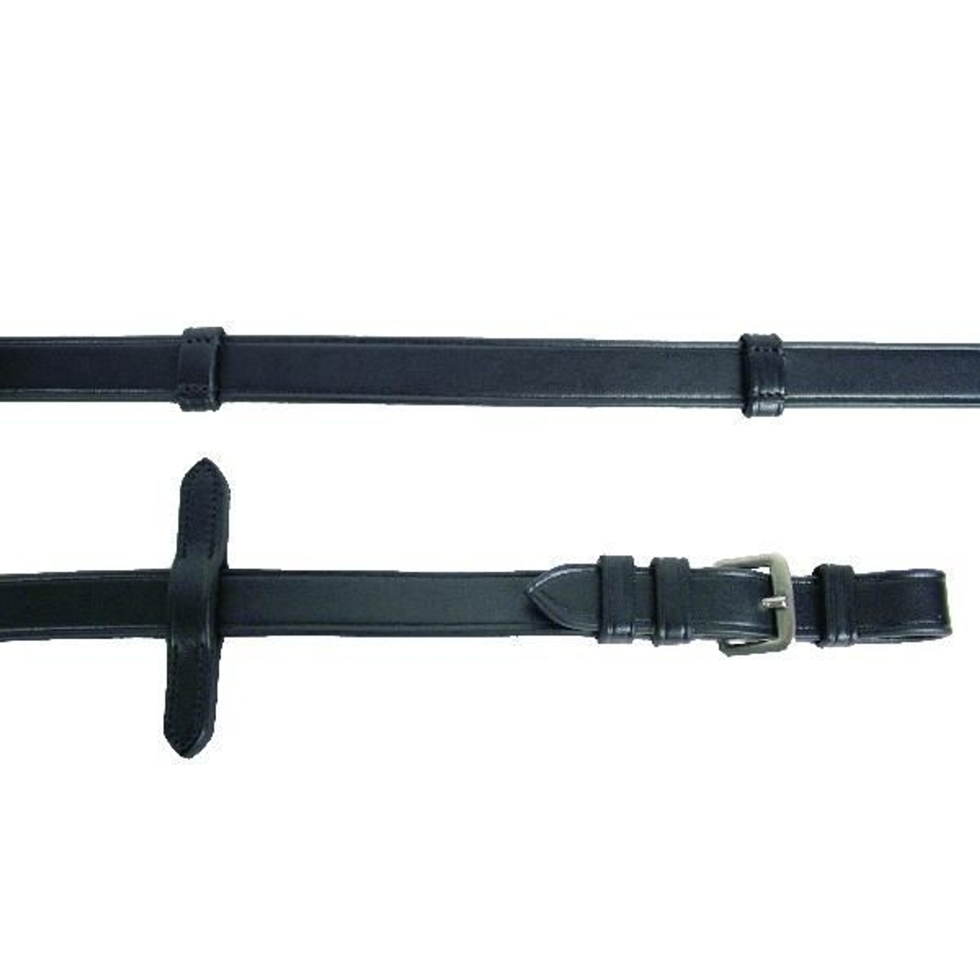 Nunn Finer Leather Dressage Reins 5/8In Black