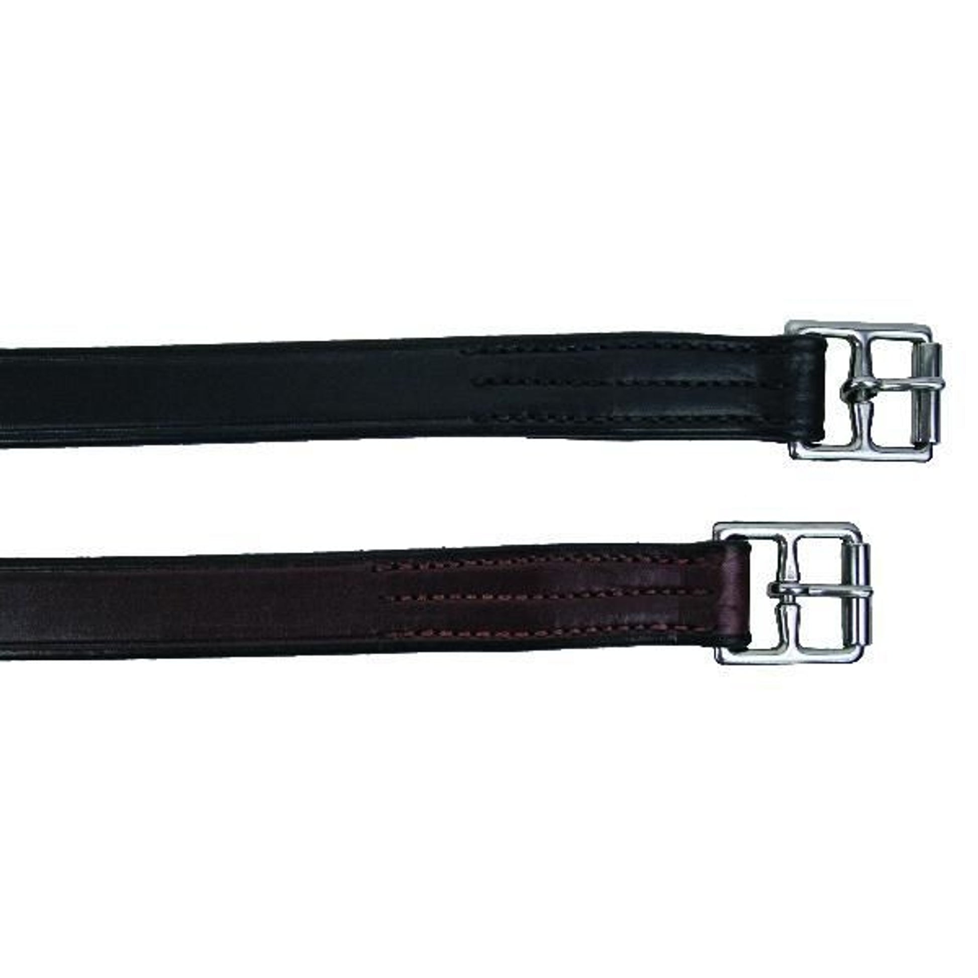 Nunn Finer 1 Stirrup Leathers 1inx 48in Black