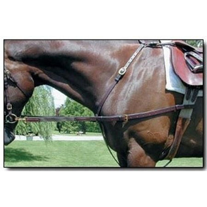Nunn Finer Leather with Elastic Side Rein Horse Bk
