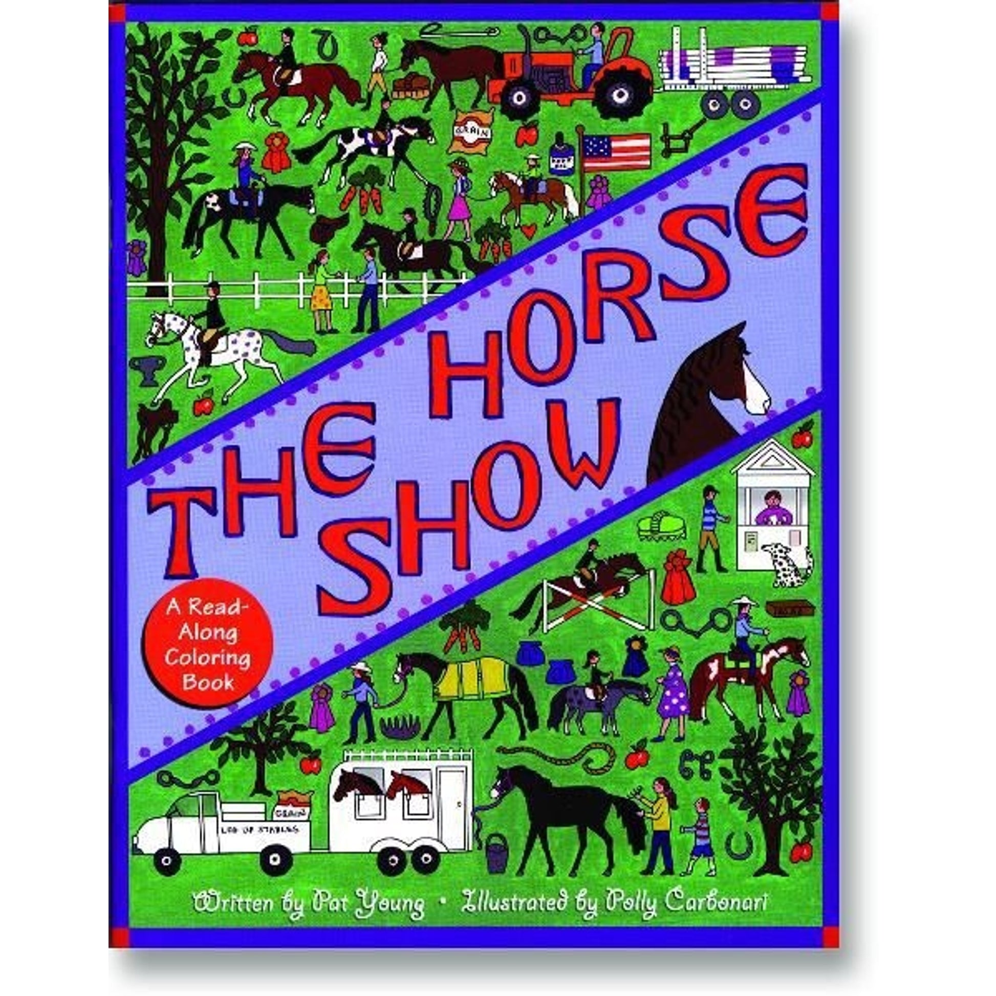 The Horse Show Coloring BookBk/Wh