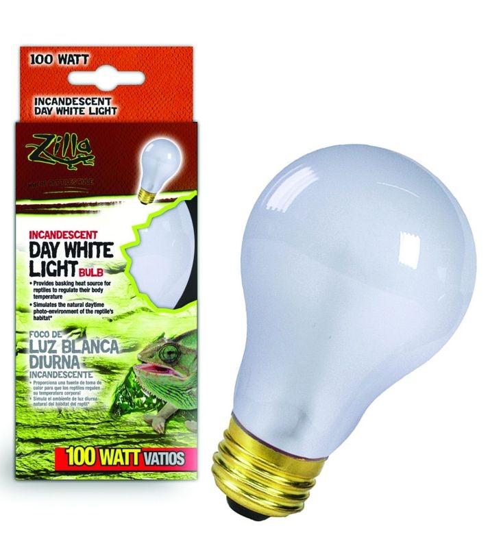 Zilla Day White Light Inc Bulb 100 Watt