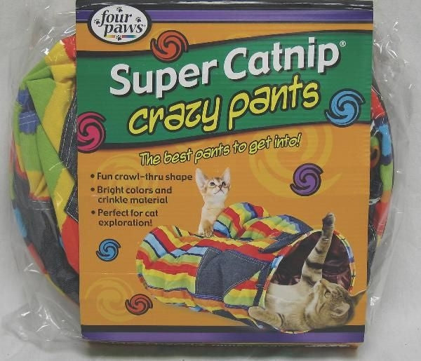 Four Paws Crazy Pants Cat Tunnel Multi