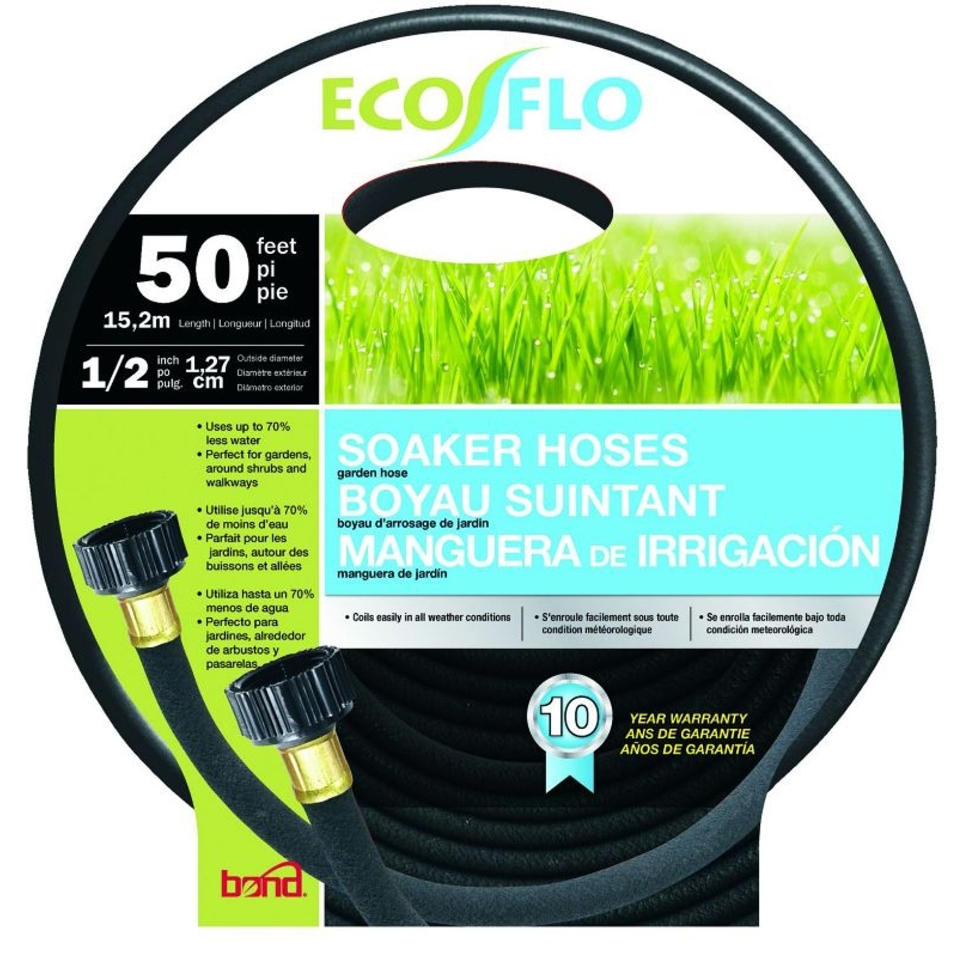 Soaker Hose 5/8x50 Black