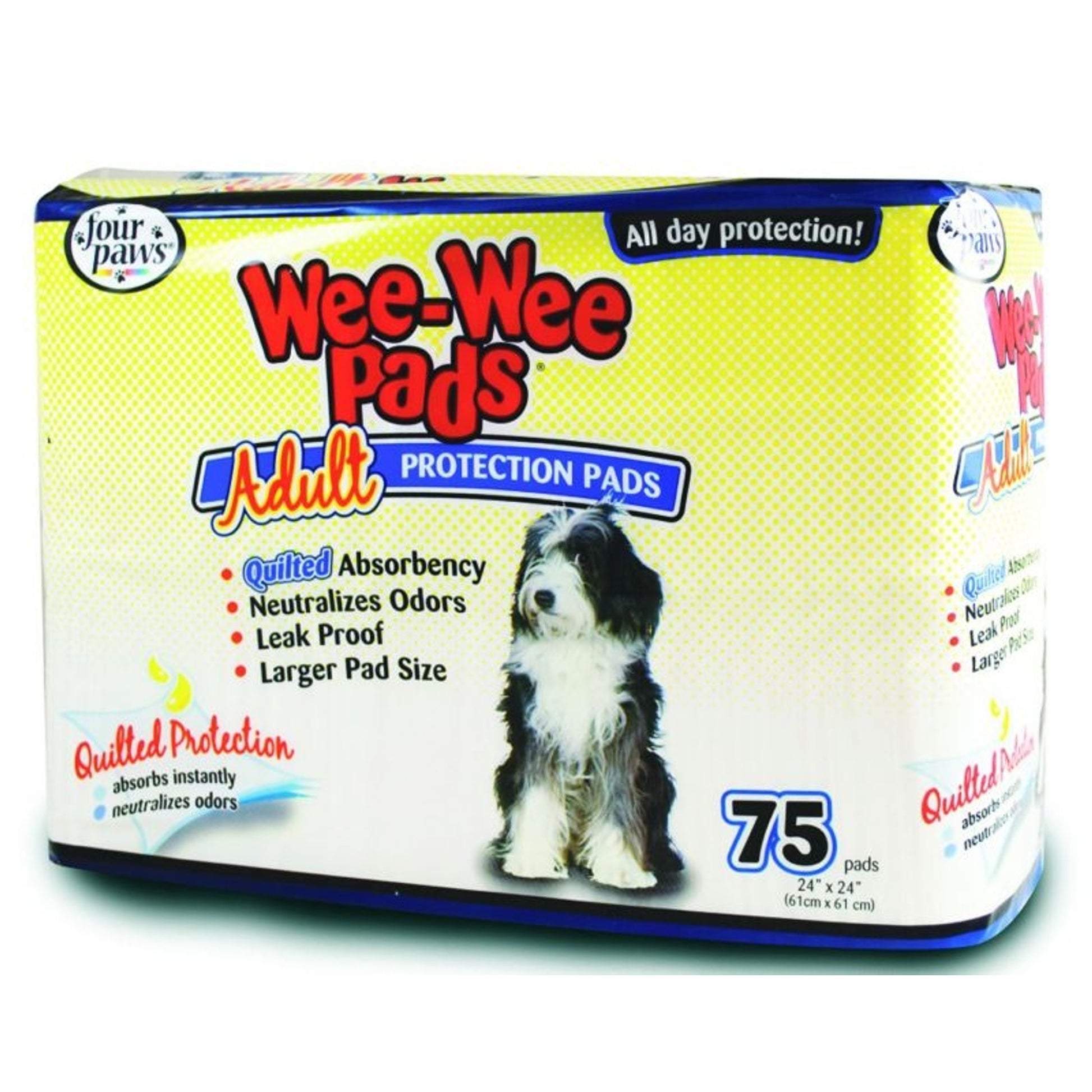 Four Paws Super Absorbent Wee-Wee Dog Pads