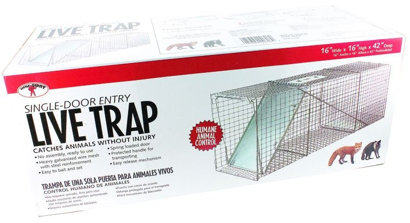 Single Door Live Trap 42 x 16 x 16