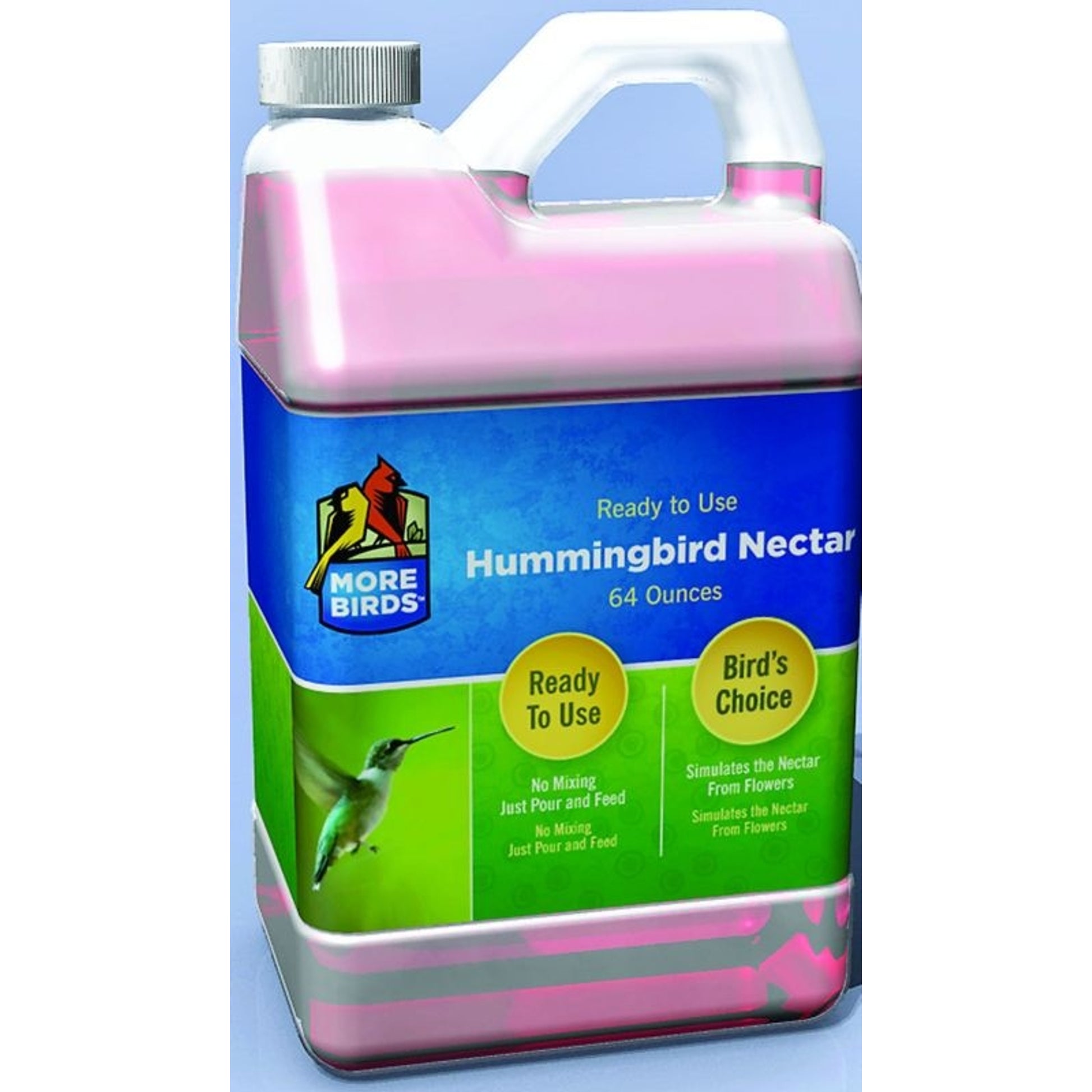 More Birds Ready To Use Hummingbird Nectar 64oz