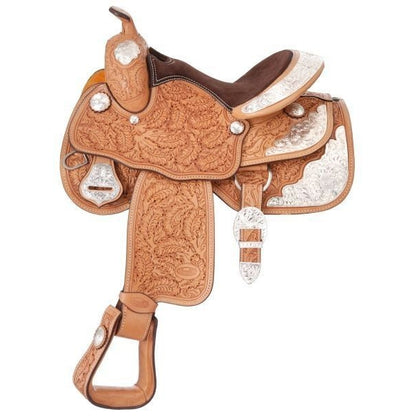 Silver Royal Youth Royal Oak Show Saddle