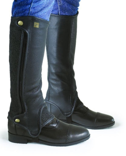 Ovation Precise Fit Full Grain Half Chaps 16" Heig
