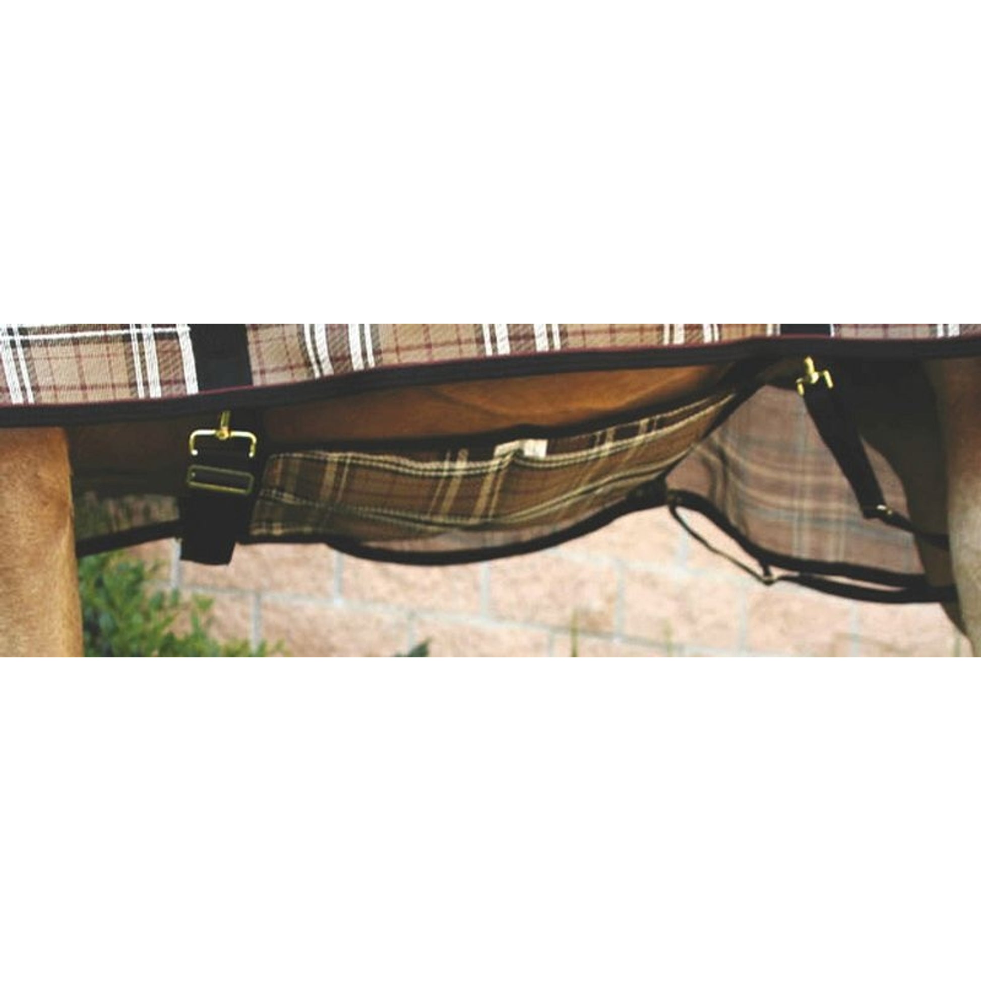 Kensington Protective Belly Band Deluxe Blk Plaid