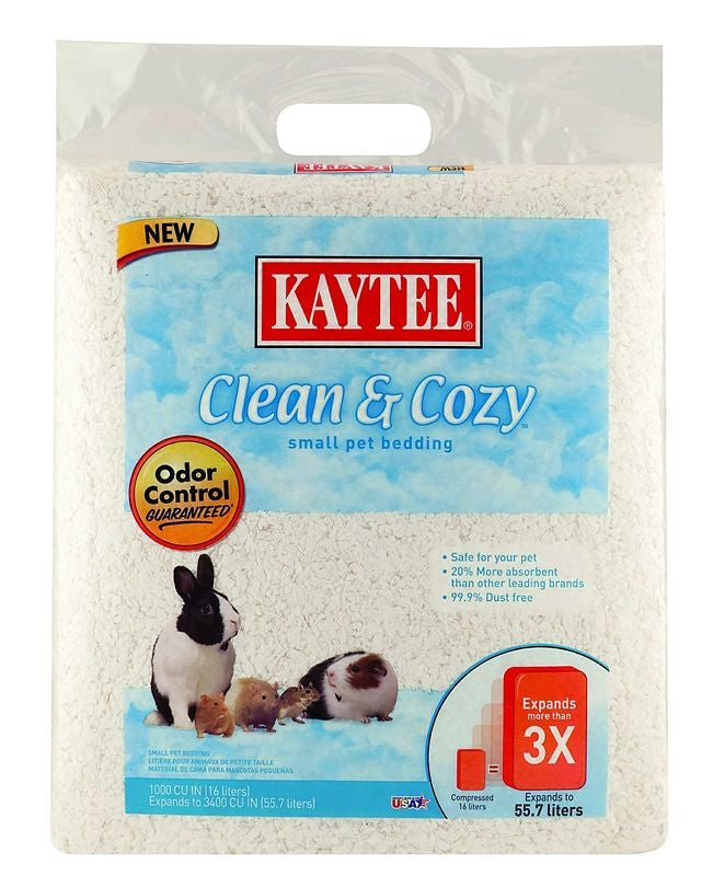 Kaytee Clean And Cozy Bedding 500 cu. in. Vanilla