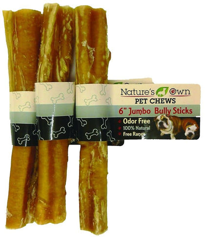 Natures Own Pet Chews Odor-Free Bully Sticks