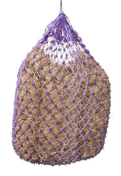 Deluxe Slow Feed Two Tone Poly Hay Bags -6 Pack Br