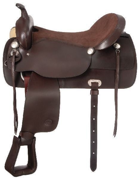 King Series Pleasure Trail Saddle Pkg 20 Dk Oil