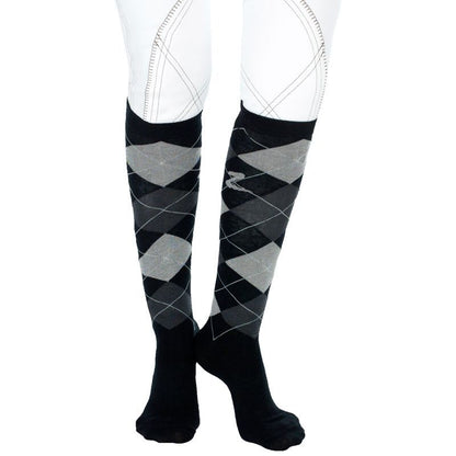 Horze Ladies Holly Argyle Socks