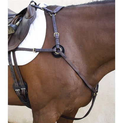 Nunn Finer Hunting Breastplate Elastic Cob Blk/Brs