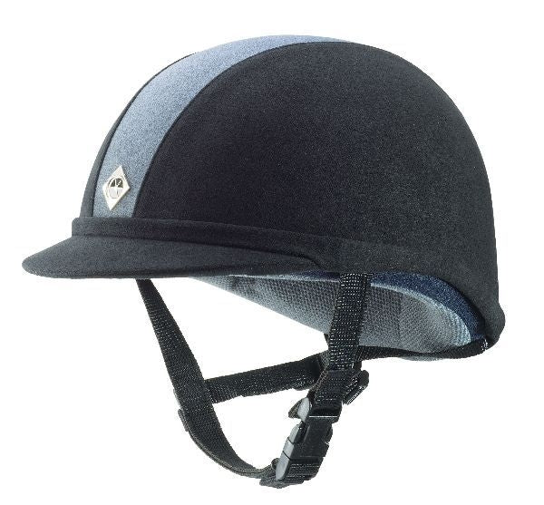 Charles Owen jR8 Helmet 6.5 Black/Charcoal