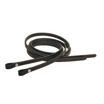 Single Ply Reins-Chicago Screw Bit Ends 1/2x5 Blk