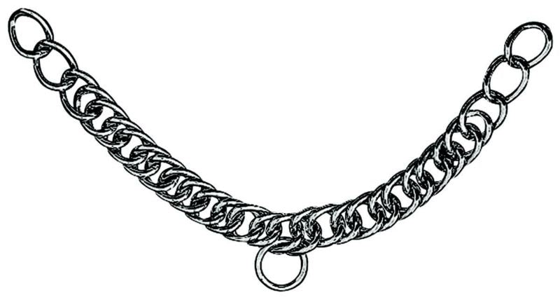 Weaver Leather English Curb Chain 11 Nickle Plated