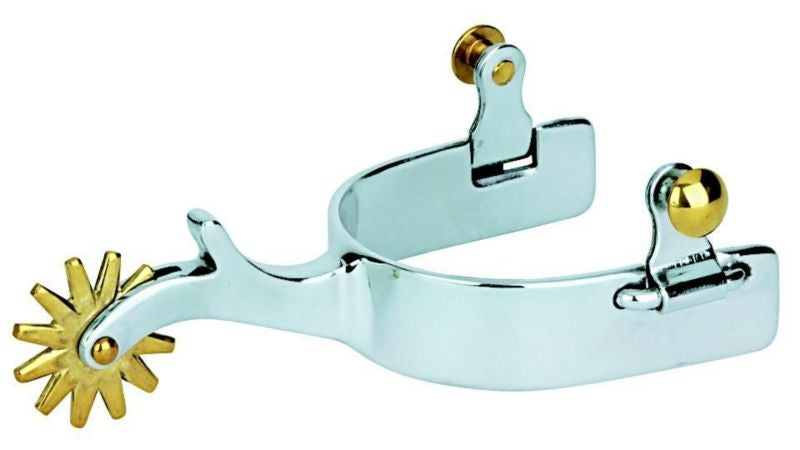 Weaver Leather Mens Spur with Plain Band 2.25