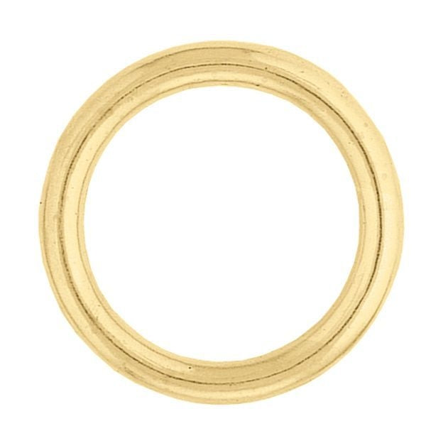 Weaver Leather 3 O Ring 1.5 6.1mm Brass