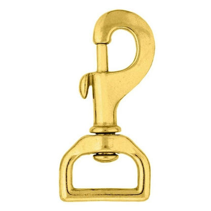 Weaver Leather 17 Snap Flat Swivel Brass