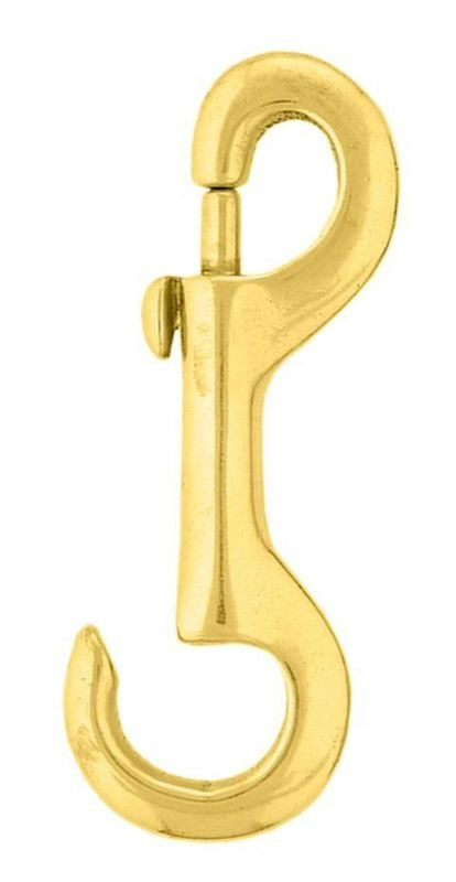 Weaver Leather Open Eye Snap 3 3/8 Solid Brass